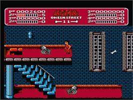 In game image of A Nightmare on Elm Street on the Nintendo NES.