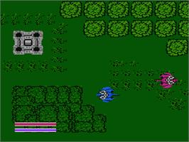 In game image of Action 52 on the Nintendo NES.