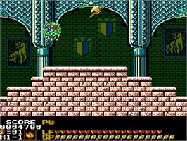 In game image of Astyanax, The on the Nintendo NES.