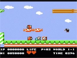 In game image of Bio Miracle Bokutte Upa on the Nintendo NES.