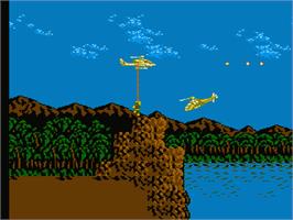 In game image of Cobra-Command on the Nintendo NES.