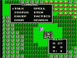 In game image of Dragon Warrior 4 on the Nintendo NES.