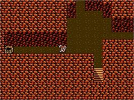 In game image of Final Fantasy 3 on the Nintendo NES.