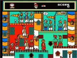 In game image of Great Waldo Search on the Nintendo NES.