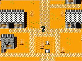 In game image of Hokuto no Ken 4: Shichisei Haken Den: Hokuto Shinken no Kanata e on the Nintendo NES.