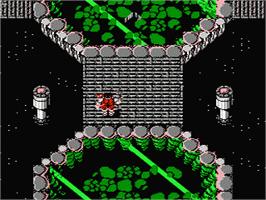 In game image of Ikari Warriors 2 on the Nintendo NES.