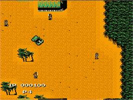 In game image of Jackal on the Nintendo NES.