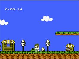 In game image of Kid Kool and the Quest for the Seven Wonder Herbs on the Nintendo NES.