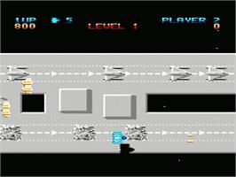In game image of Last Starfighter on the Nintendo NES.