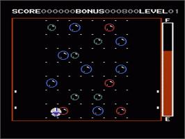 In game image of Orb-3D on the Nintendo NES.