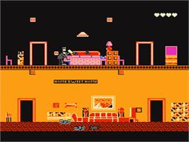 In game image of Pesterminator: The Western Exterminator on the Nintendo NES.