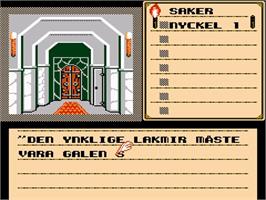 In game image of Shadowgate on the Nintendo NES.