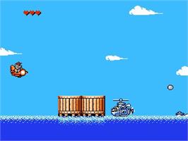 In game image of TaleSpin on the Nintendo NES.