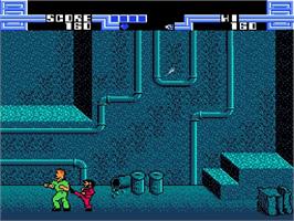 In game image of Total Recall on the Nintendo NES.