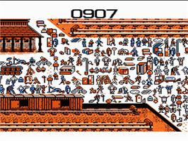 In game image of Where's Waldo? on the Nintendo NES.