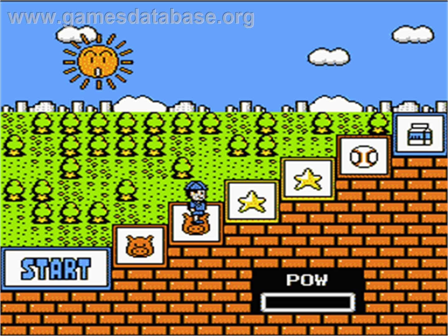 Aa Yakyuu Jinsei Icchokusen - Nintendo NES - Artwork - In Game