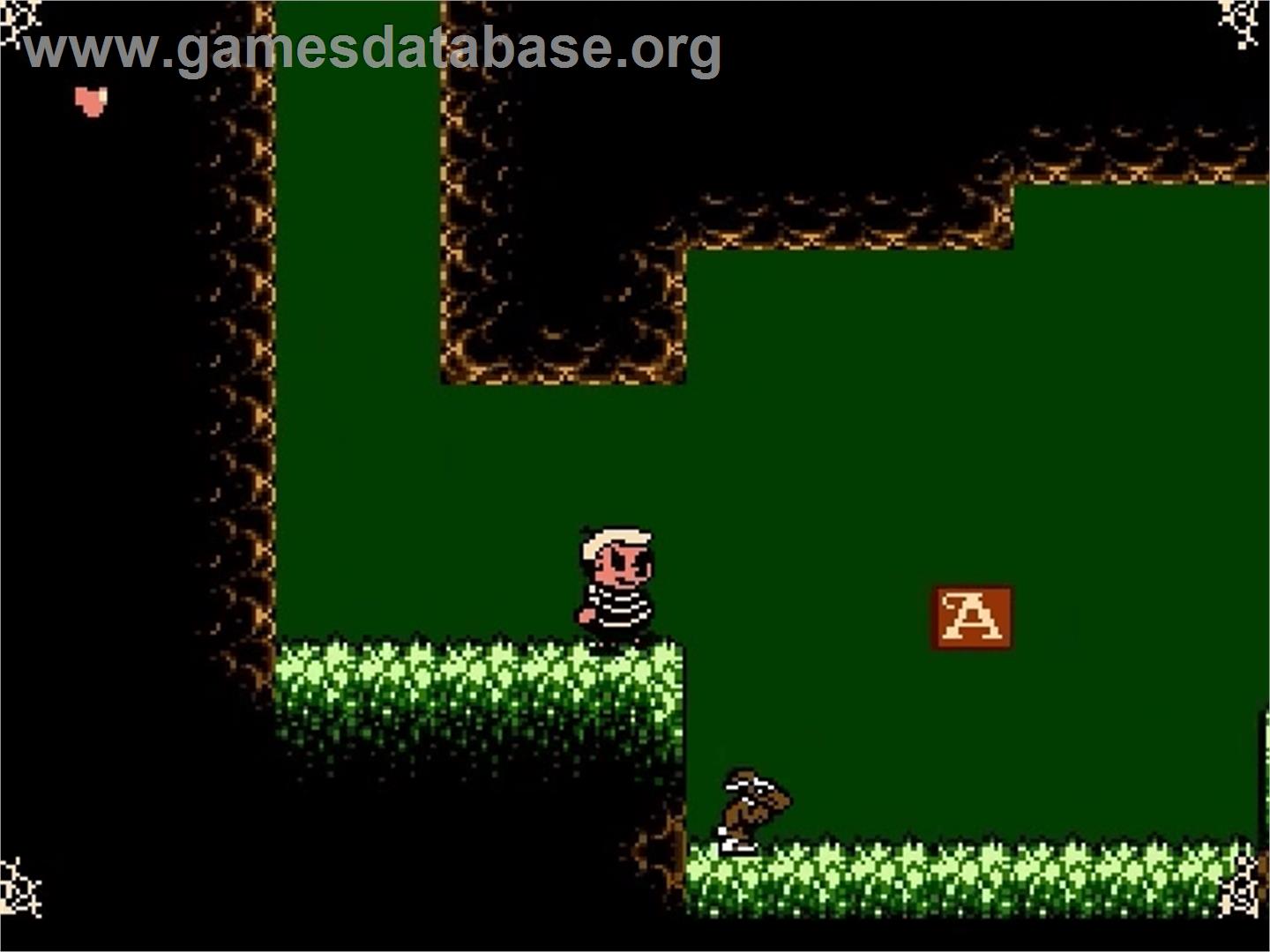 Addams Family: Pugsley's Scavenger Hunt - Nintendo NES - Artwork - In Game