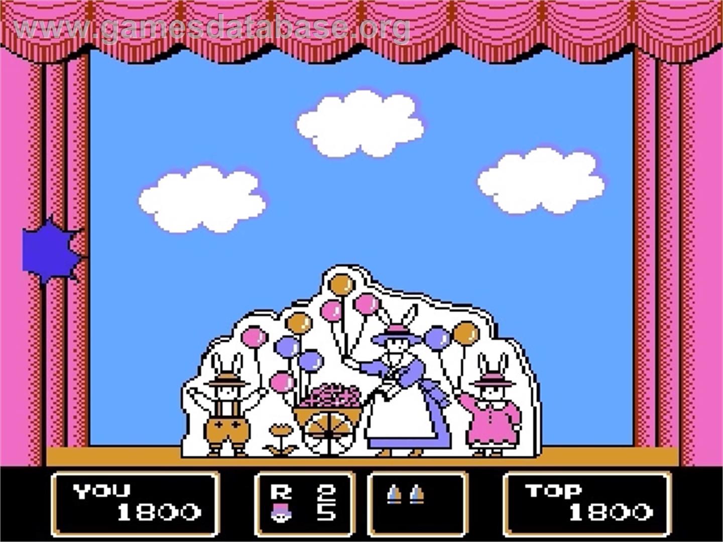 Barker Bill's Trick Shooting - Nintendo NES - Artwork - In Game