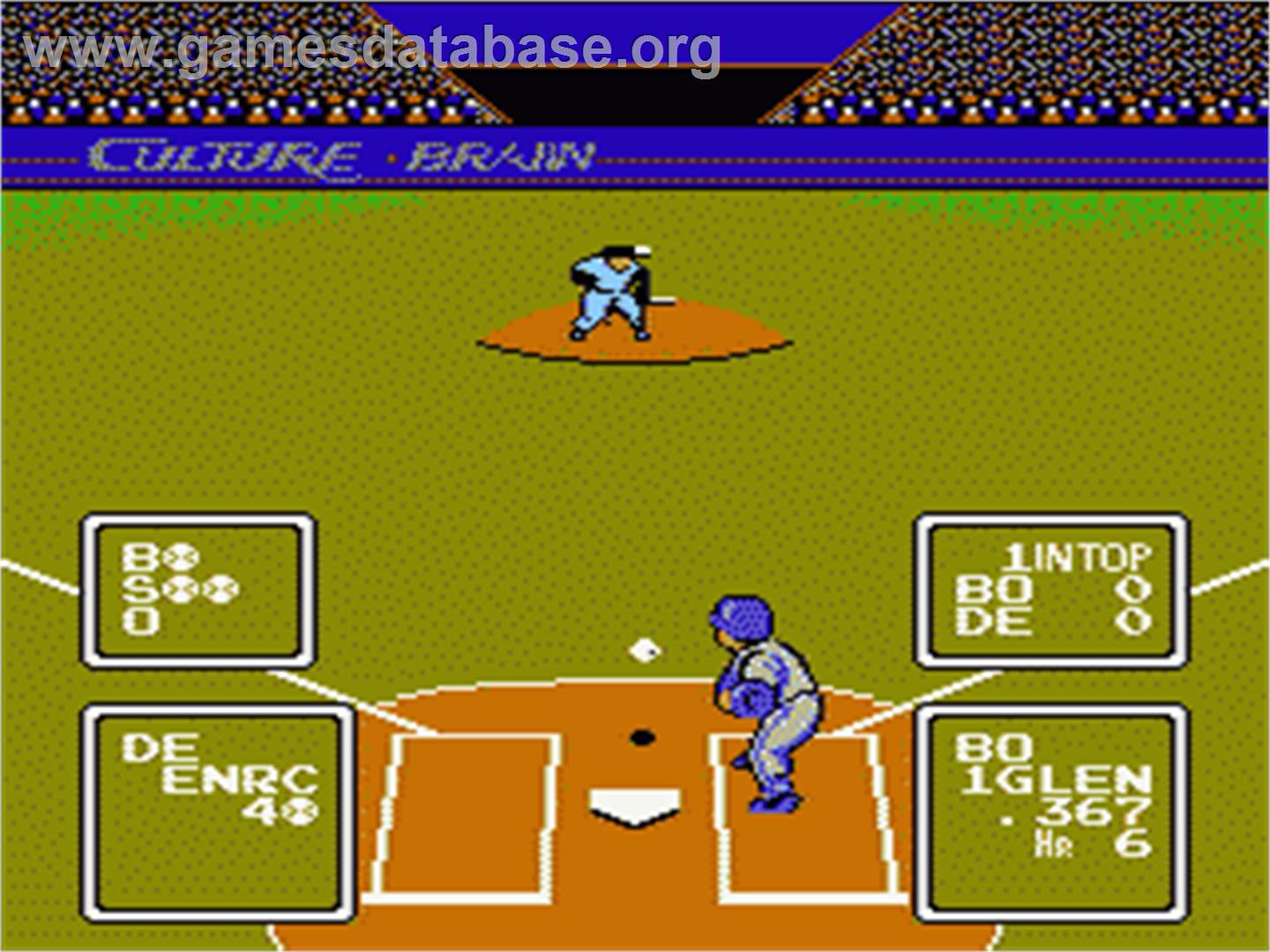 Baseball Simulator 1.000 - Nintendo NES - Artwork - In Game