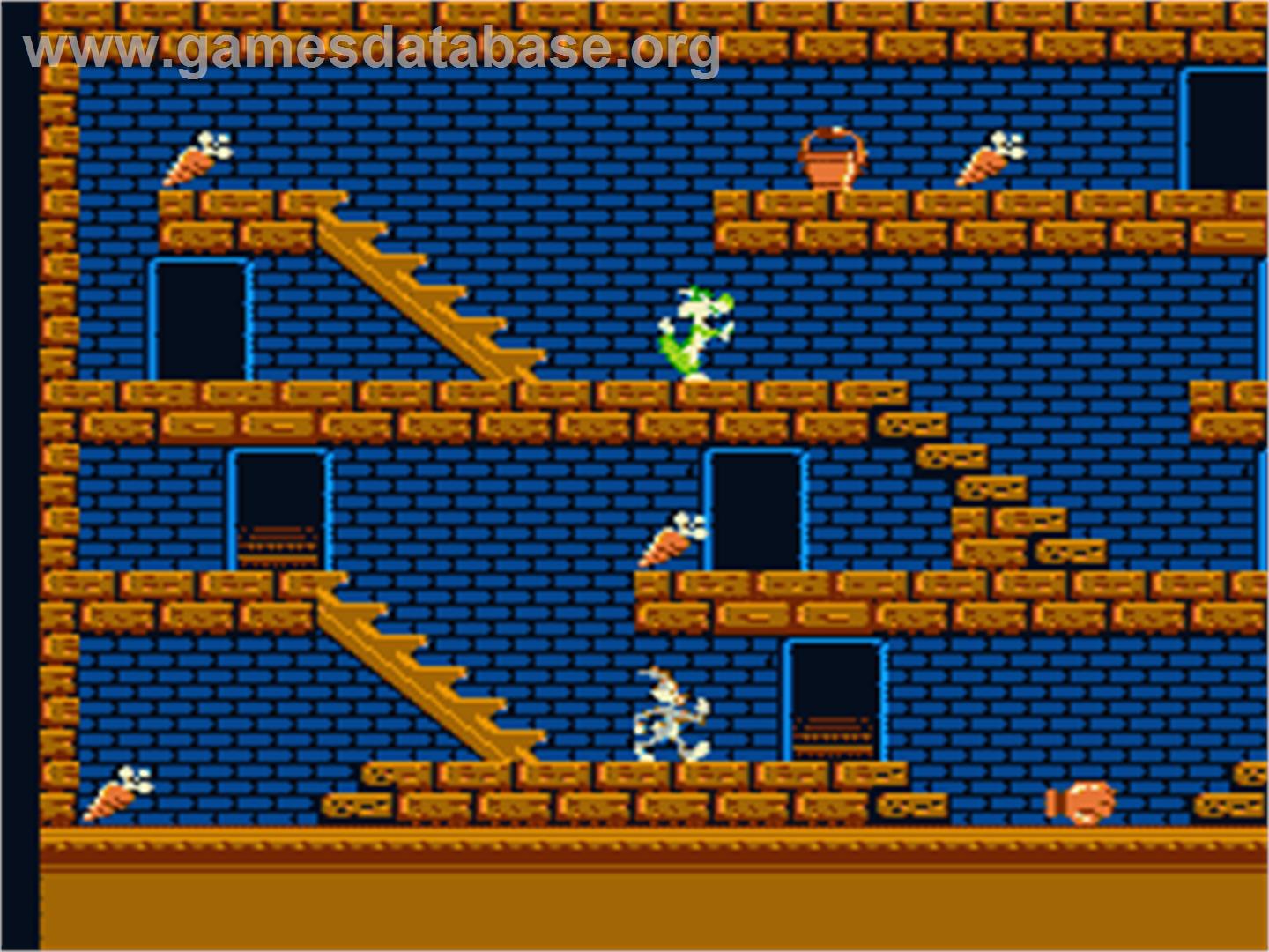 Bugs Bunny Crazy Castle - Nintendo NES - Artwork - In Game