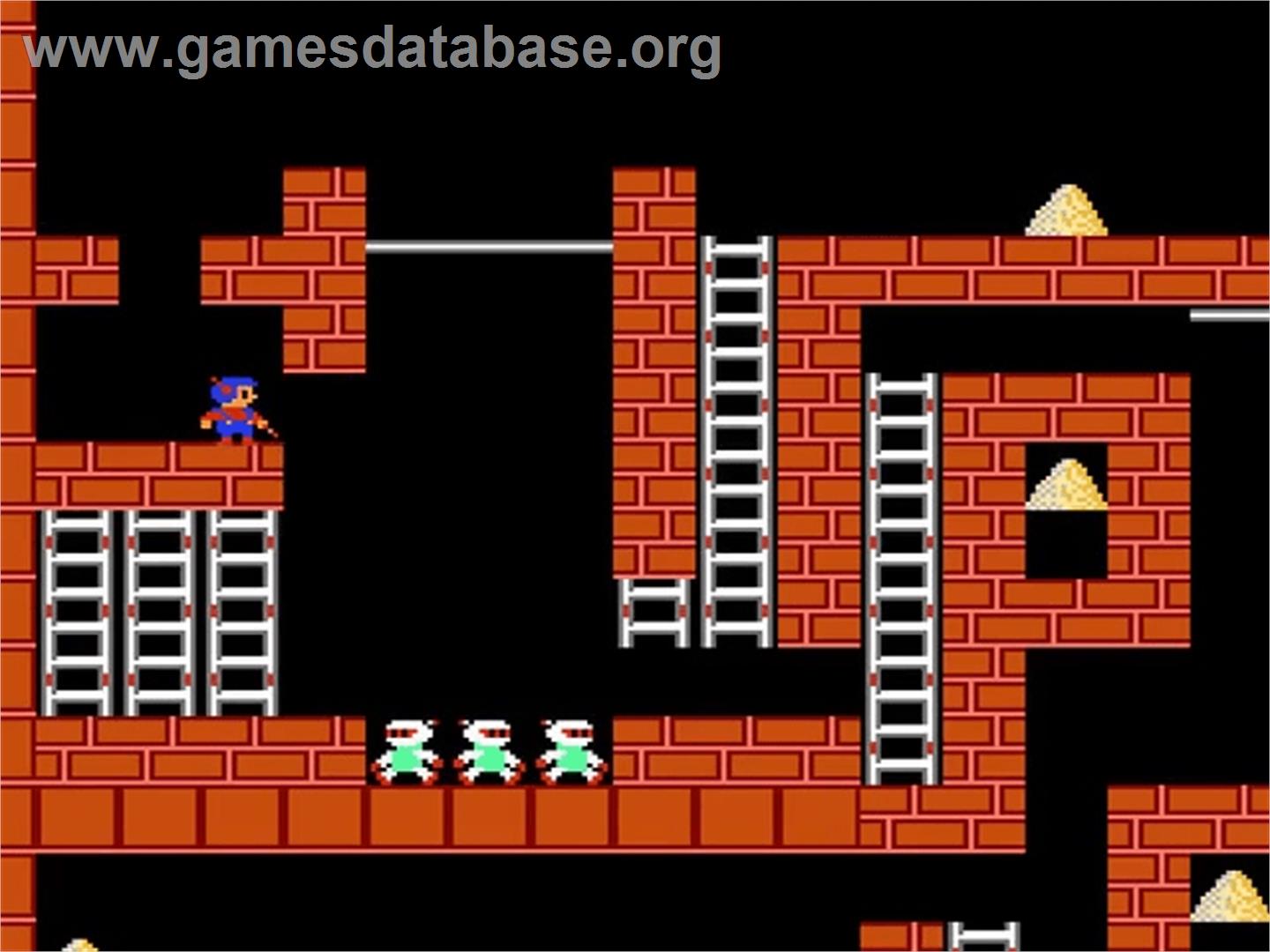 Championship Lode Runner - Nintendo NES - Artwork - In Game