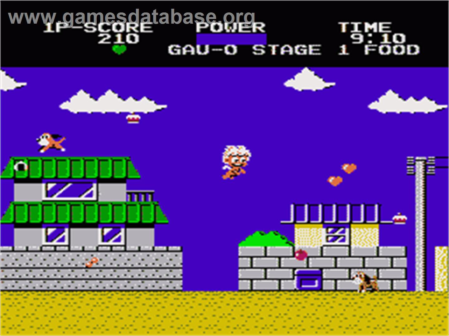 Chubby Cherub - Nintendo NES - Artwork - In Game