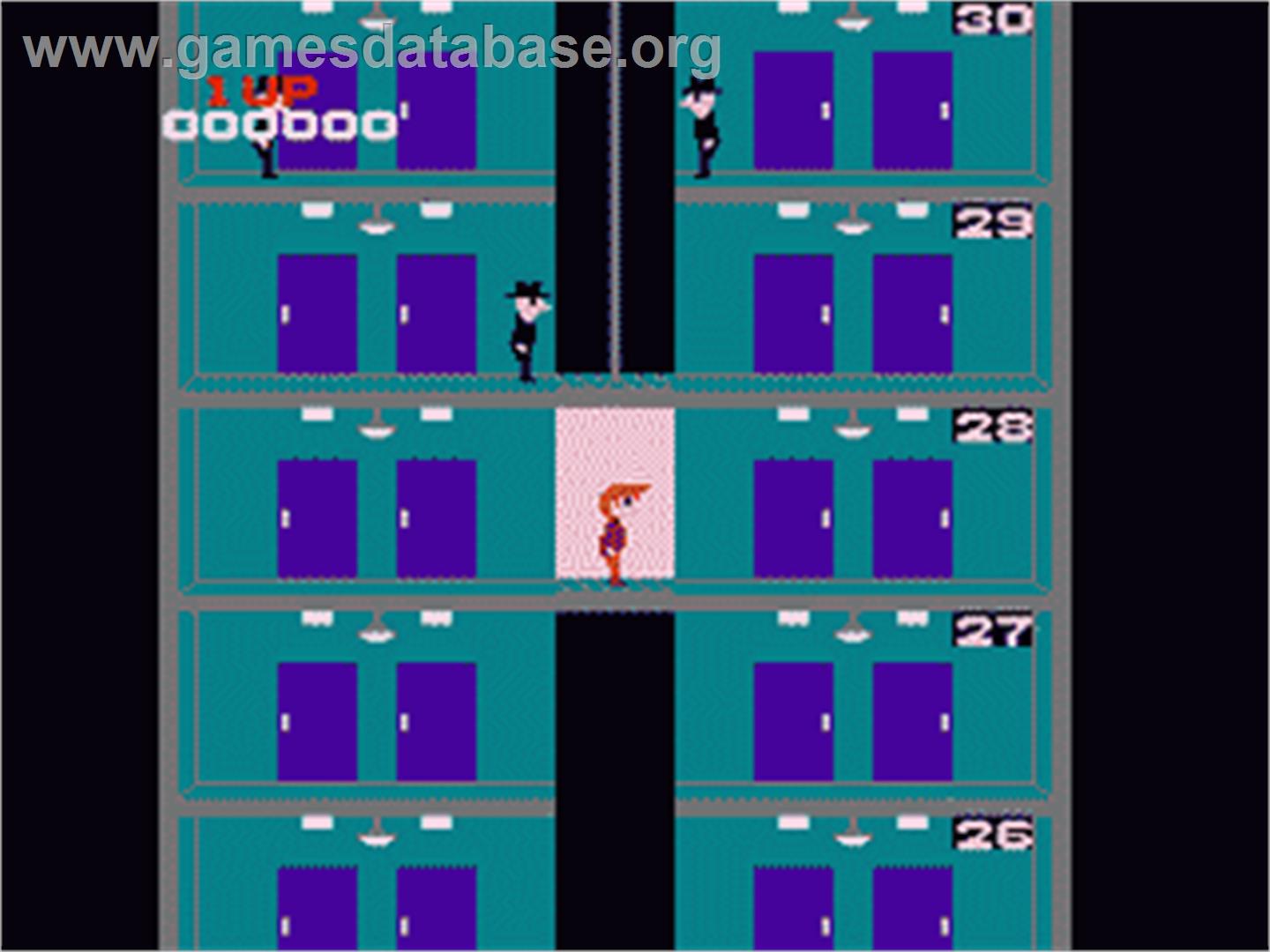 Elevator Action - Nintendo NES - Artwork - In Game