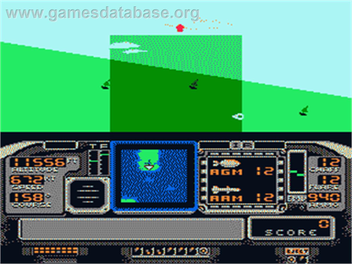 F-117A Stealth Fighter - Nintendo NES - Artwork - In Game