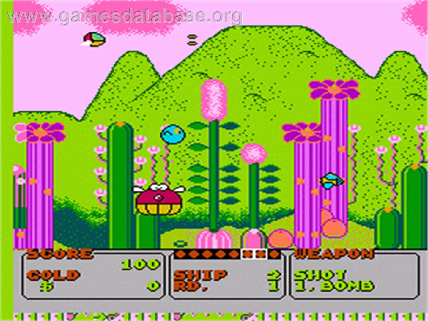 Fantasy Zone - Nintendo NES - Artwork - In Game