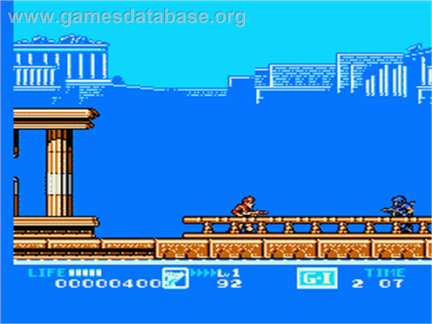 G.I. Joe: The Atlantis Factor - Nintendo NES - Artwork - In Game