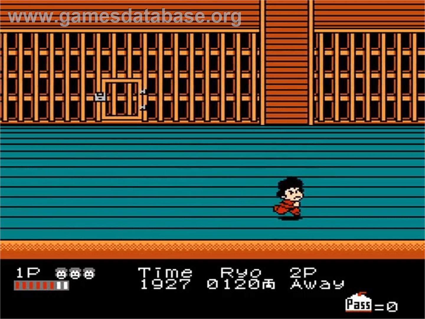 Ganbare Goemon! Karakuri Douchuu - Nintendo NES - Artwork - In Game