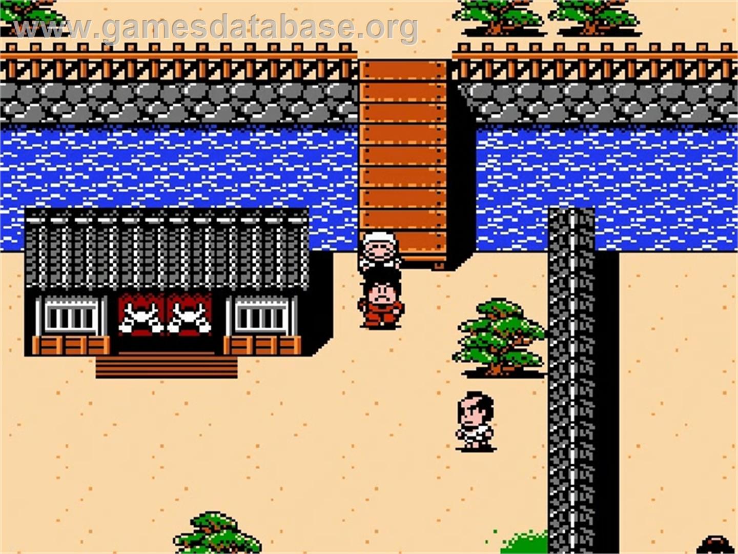 Ganbare Goemon Gaiden: Kieta Ougon Kiseru - Nintendo NES - Artwork - In Game