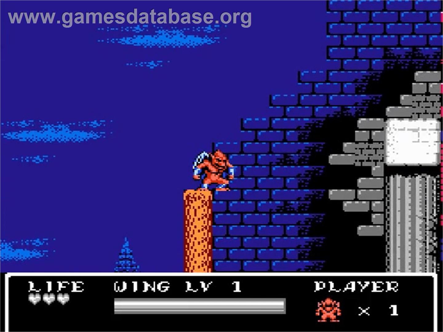 Gargoyle's Quest II: The Demon Darkness - Nintendo NES - Artwork - In Game
