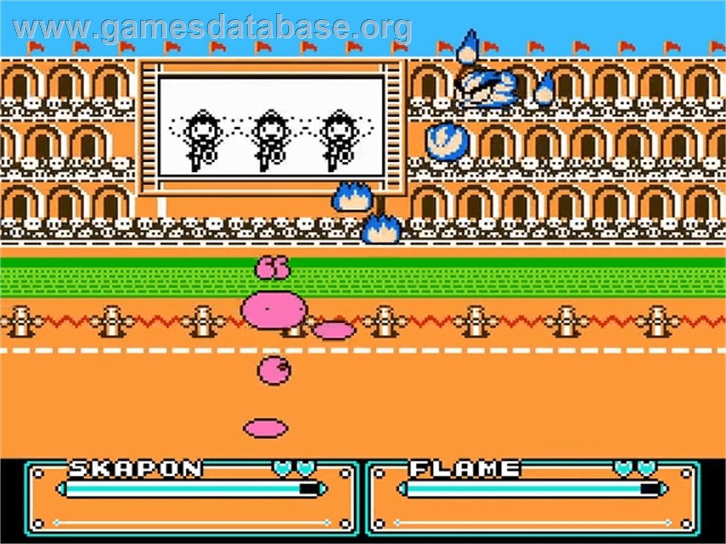 Joy Mecha Fight - Nintendo NES - Artwork - In Game