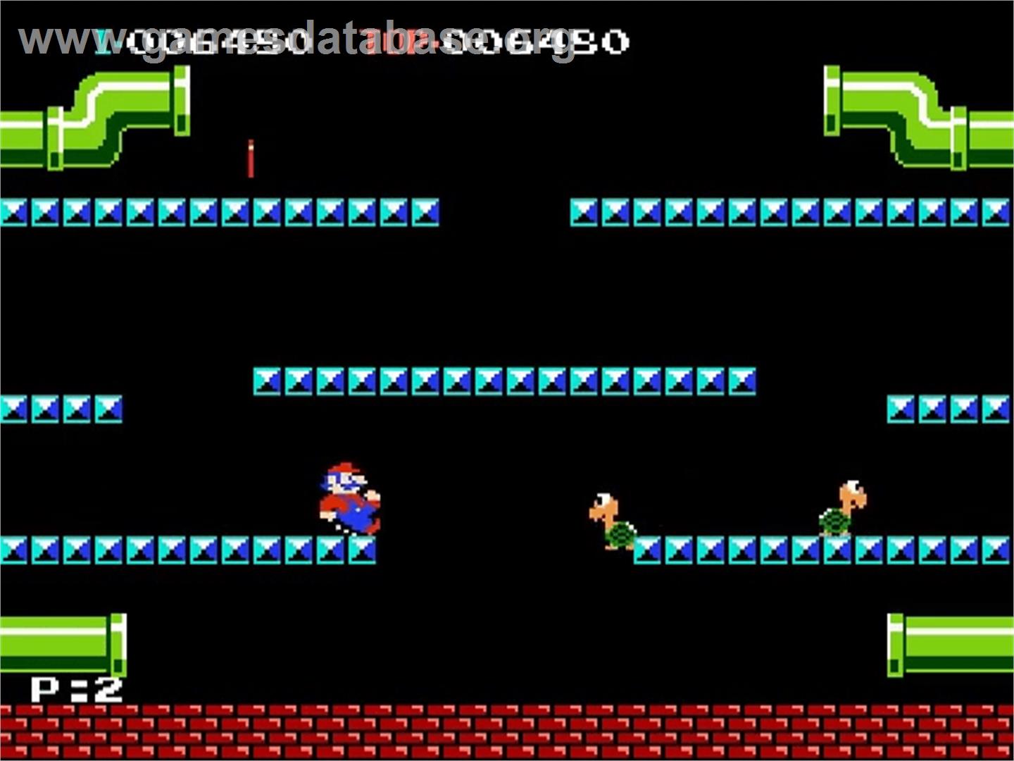 Mario Bros. - Nintendo NES - Artwork - In Game