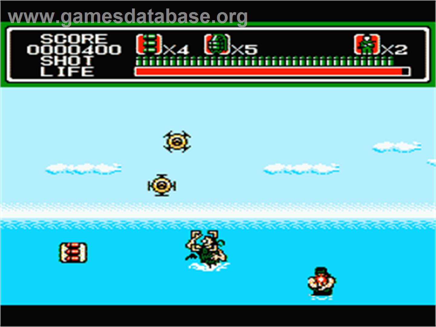 Mechanized Attack - Nintendo NES - Artwork - In Game
