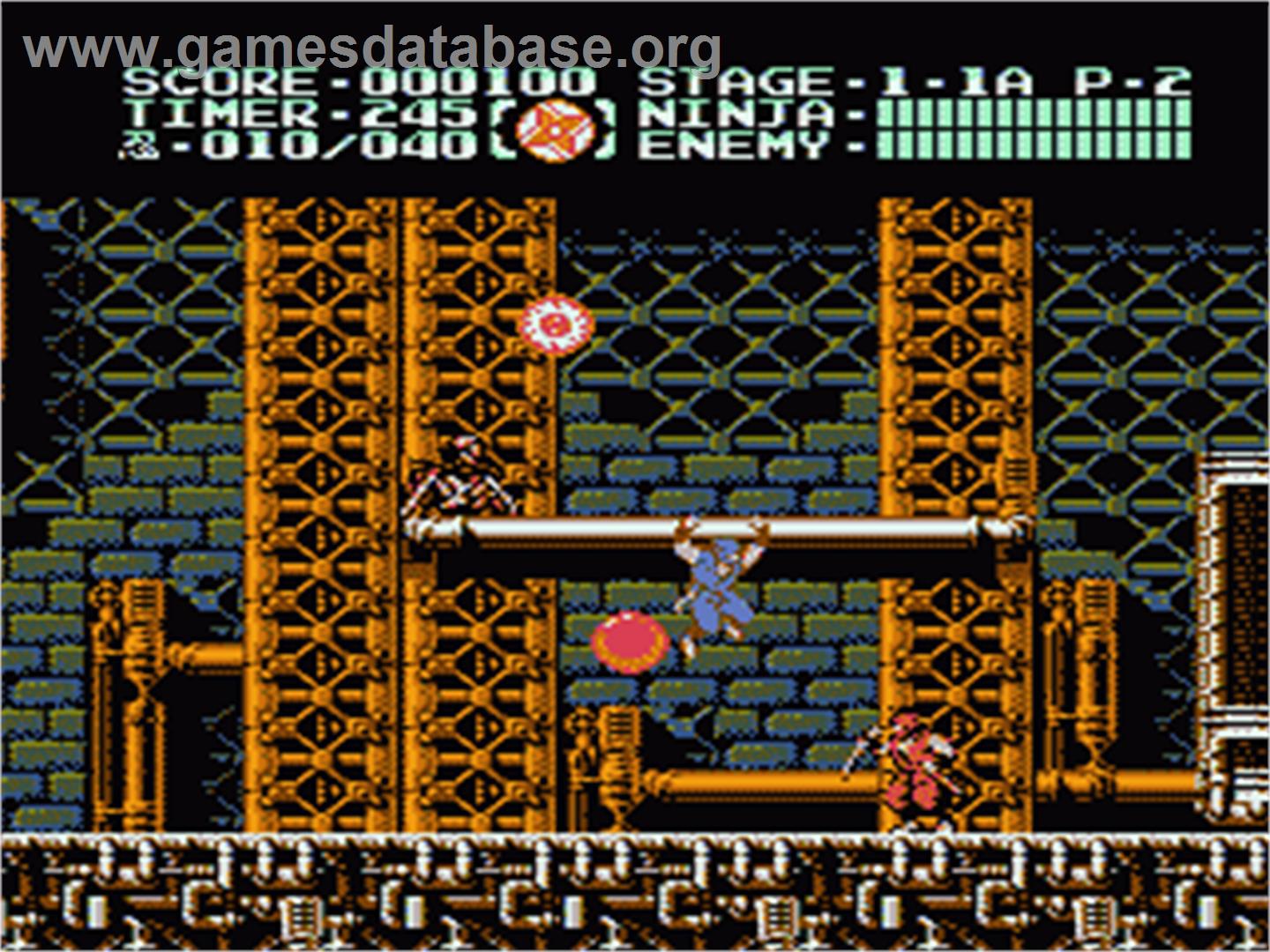 Ninja Gaiden III: The Ancient Ship of Doom - Nintendo NES - Artwork - In Game