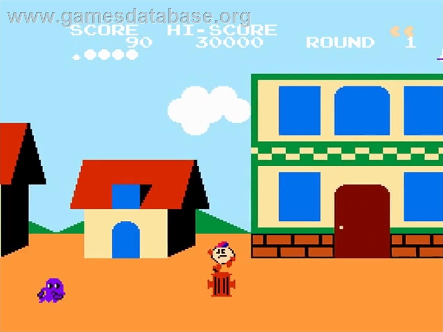 Pac-Land - Nintendo NES - Artwork - In Game