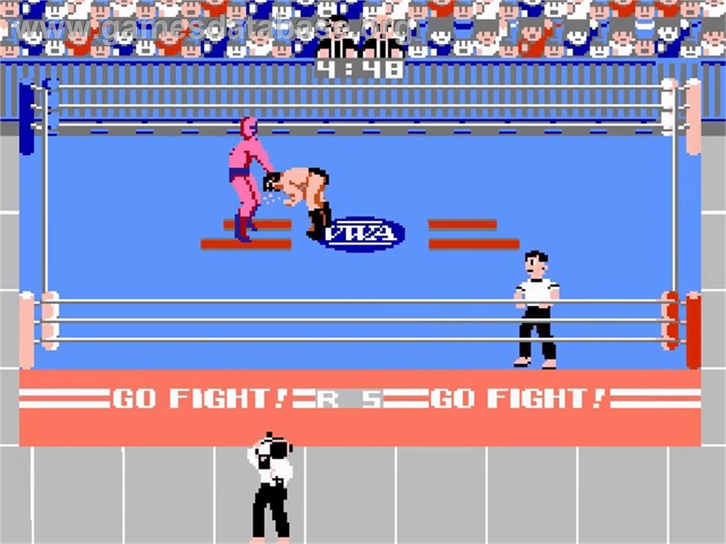 Pro Wrestling - Nintendo NES - Artwork - In Game