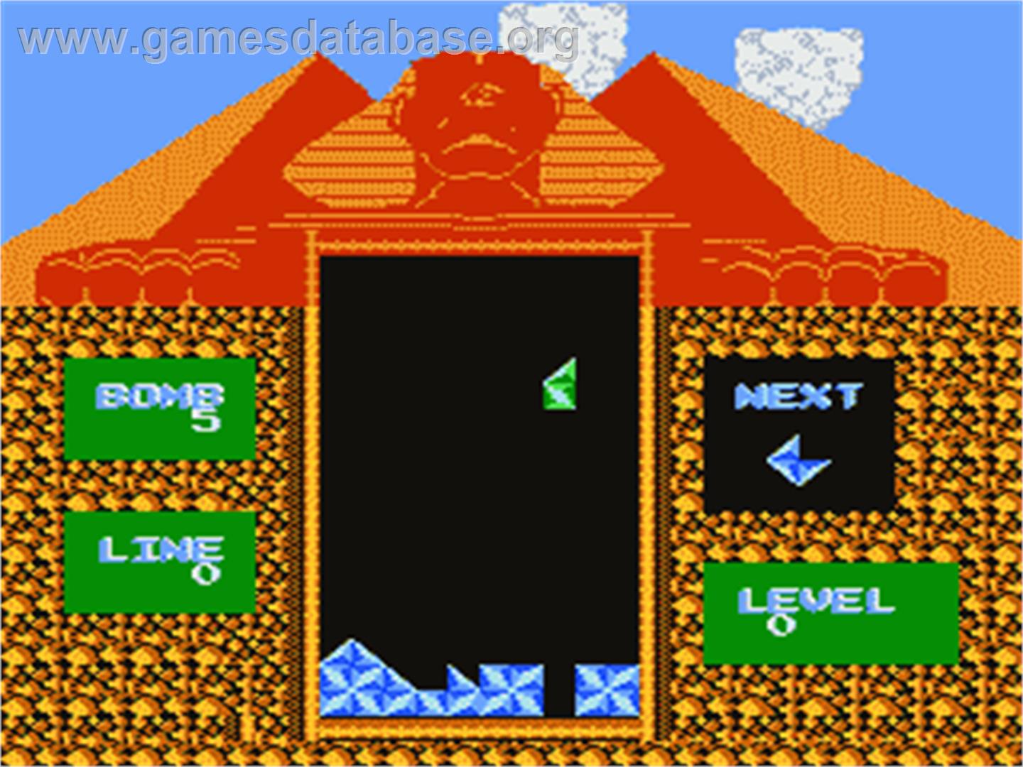 Pyramid - Nintendo NES - Artwork - In Game
