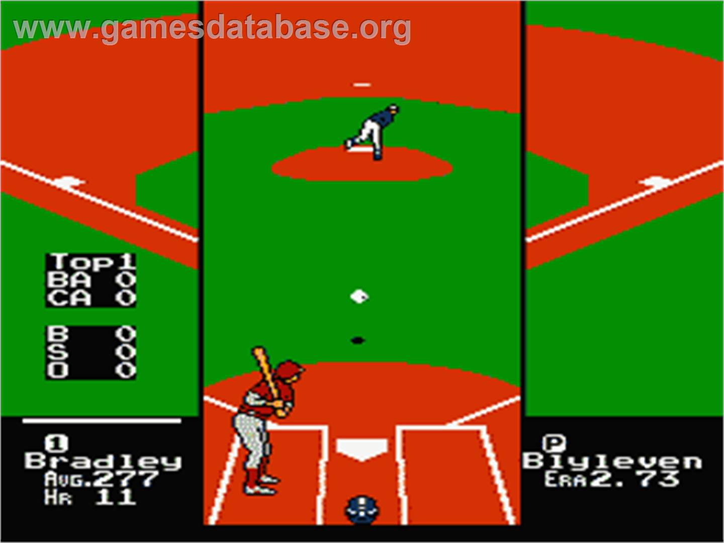 RBI Baseball 2 - Nintendo NES - Artwork - In Game