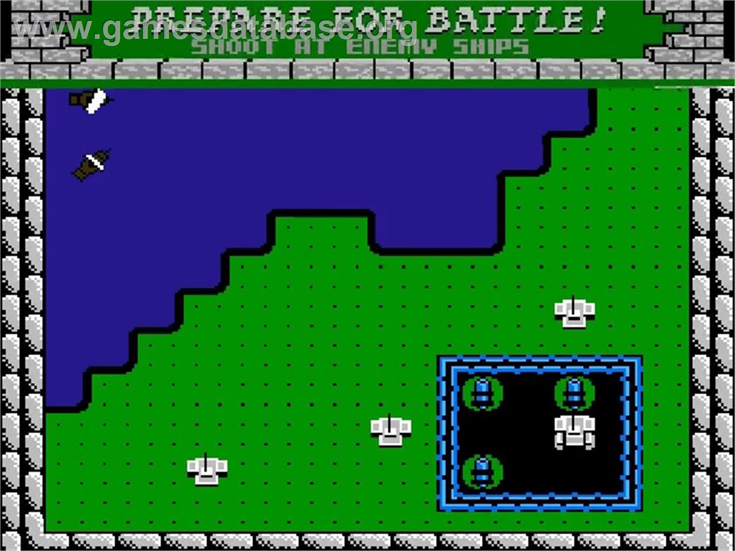 Rampart - Nintendo NES - Artwork - In Game