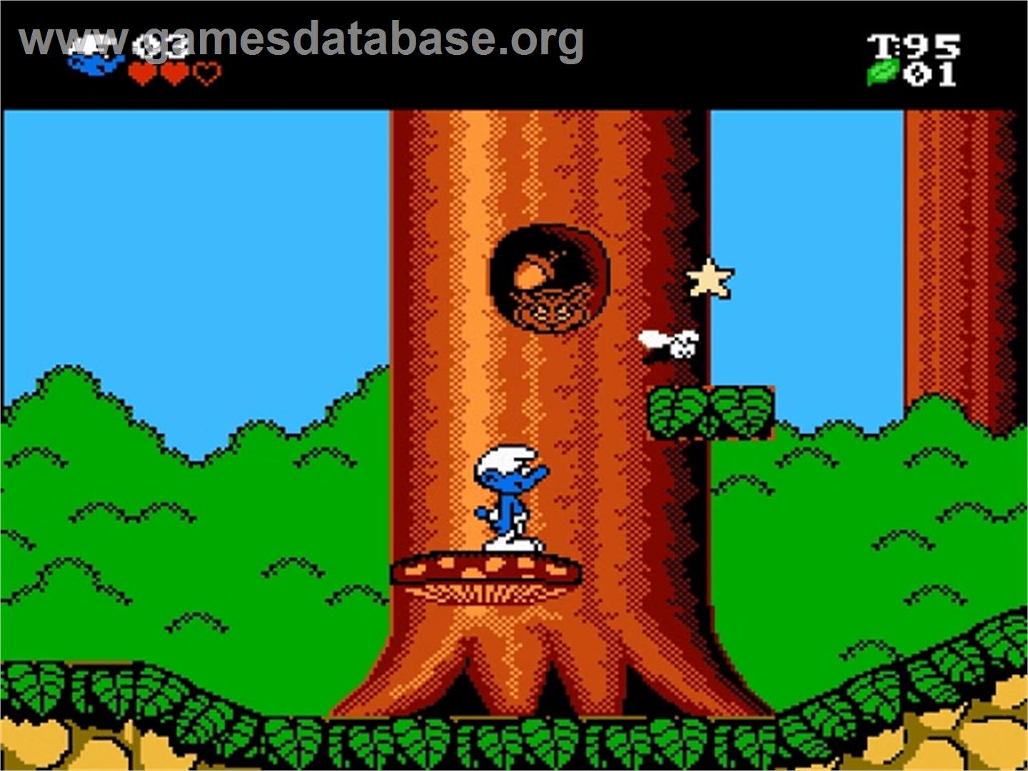 Smurfs - Nintendo NES - Artwork - In Game