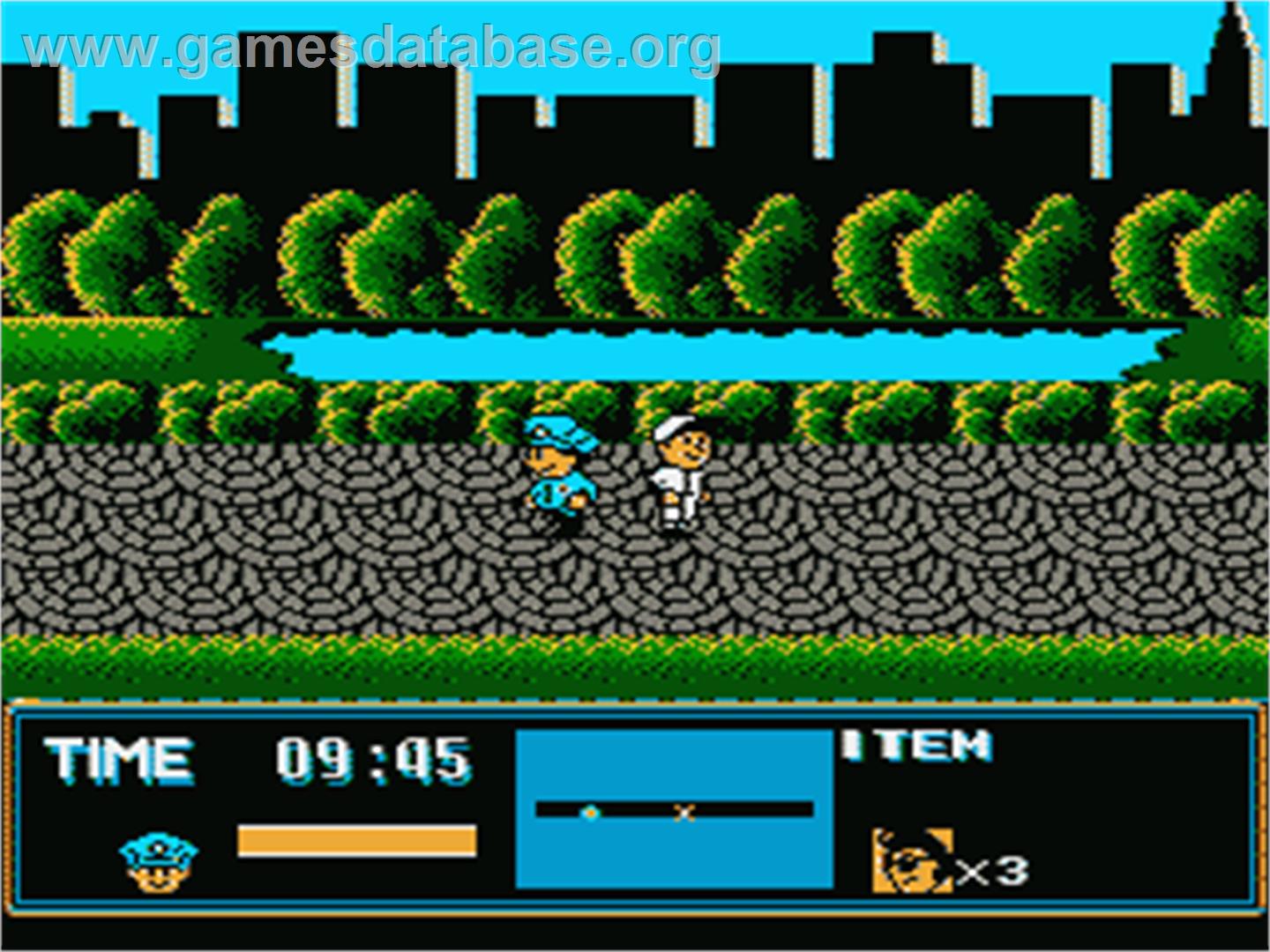 Street Cop - Nintendo NES - Artwork - In Game