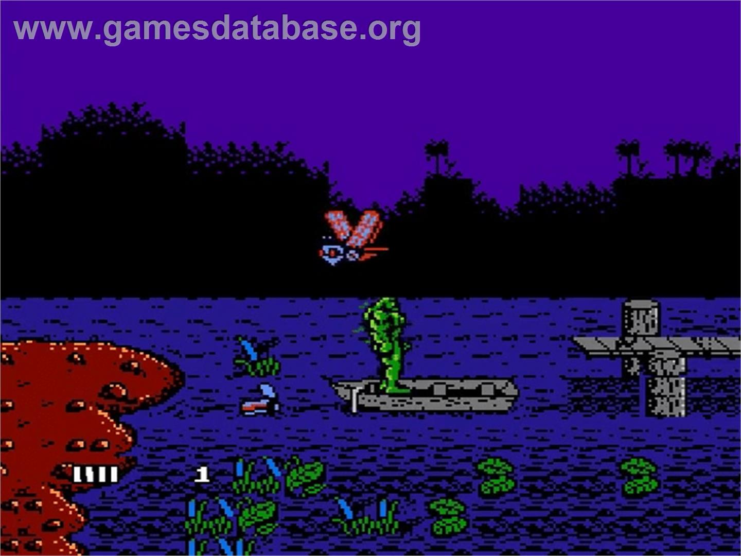 Swamp Thing - Nintendo NES - Artwork - In Game