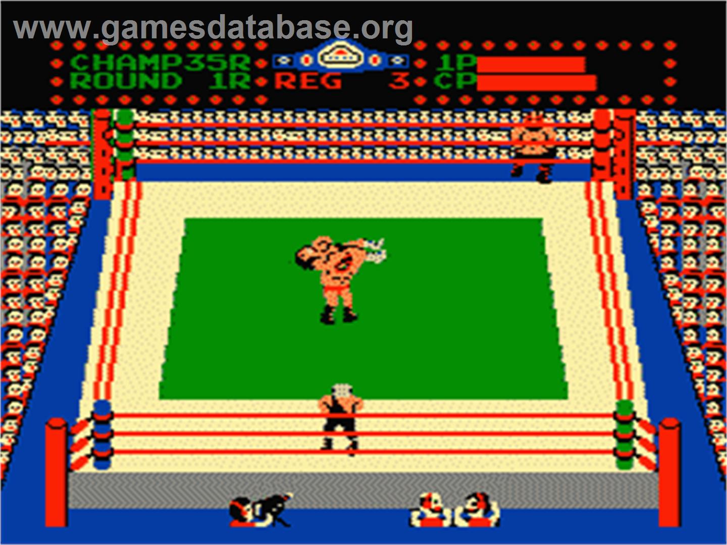 Tag Team Wrestling - Nintendo NES - Artwork - In Game