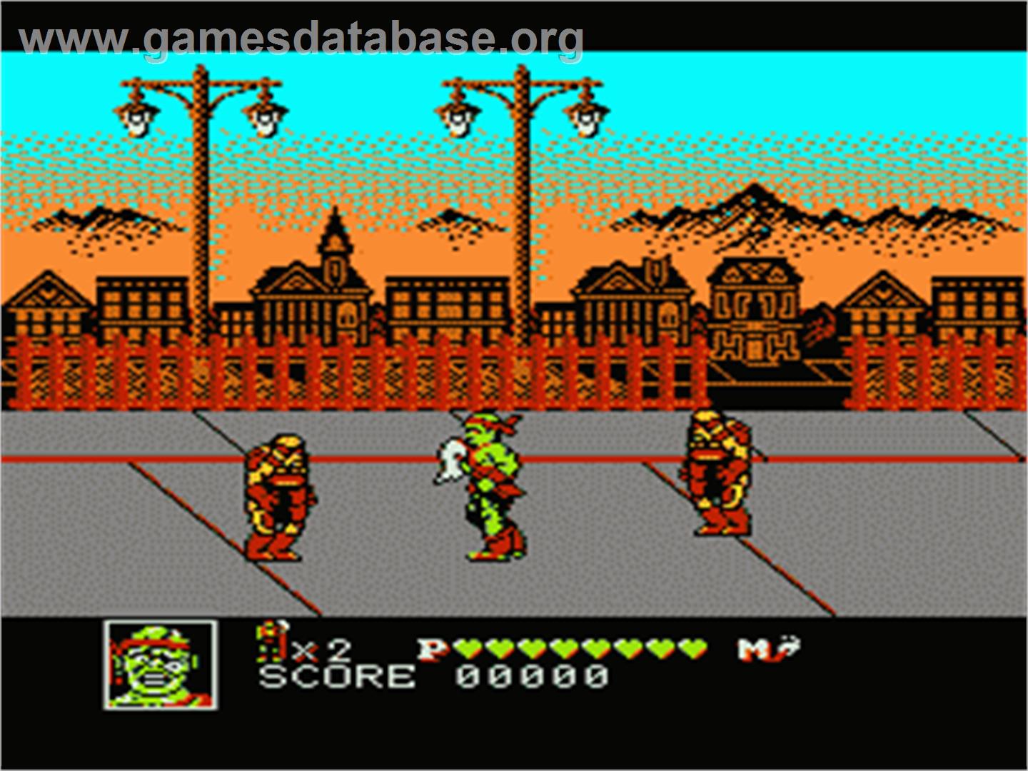 Toxic Crusaders - Nintendo NES - Artwork - In Game