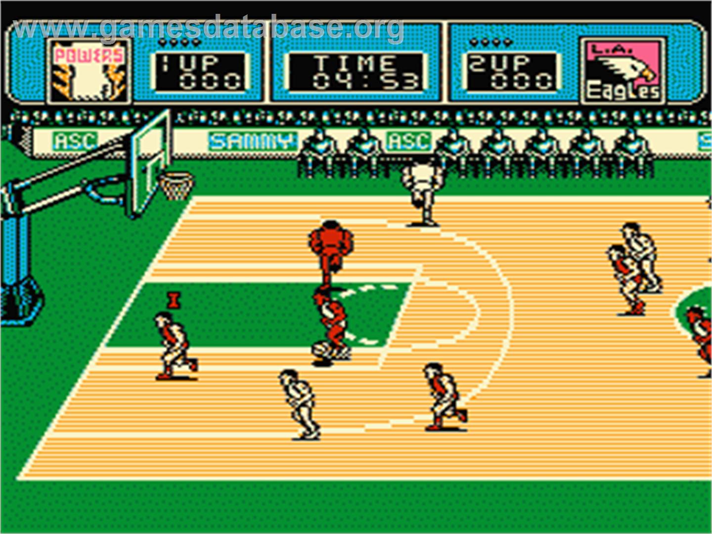 Ultimate Basketball - Nintendo NES - Artwork - In Game