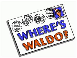 Title screen of Where's Waldo? on the Nintendo NES.
