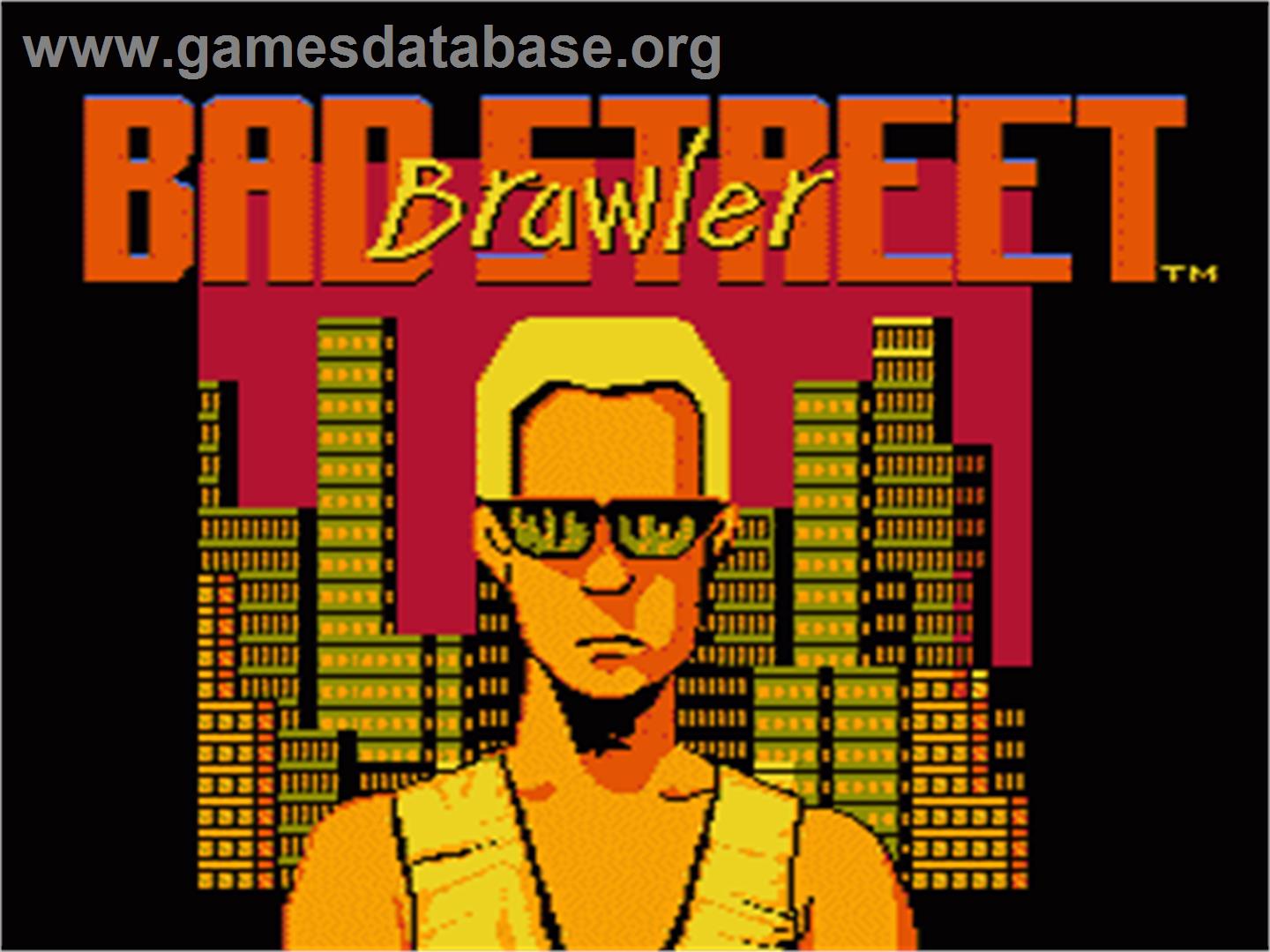 Bad Street Brawler - Nintendo NES - Artwork - Title Screen